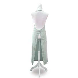 ARASAWA Linento Apron, Luxury Linen, Made in Japan, Women's, Men's, Stylish, Cute, Cafe Apron, Domestic Sewing, Simple, Women, mint