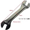 Shallho 2 Pcs Bicycle Hub Cone Wrench Wheel Hub Pedal