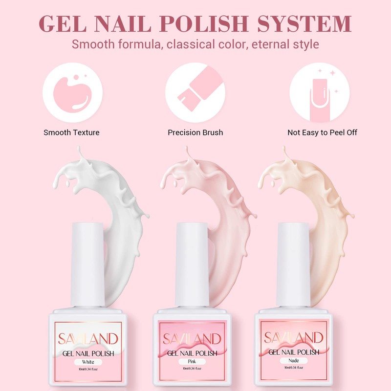 SAVILAND Acrylic Nail Kit with Drill: Professional Nails Kit Acrylic