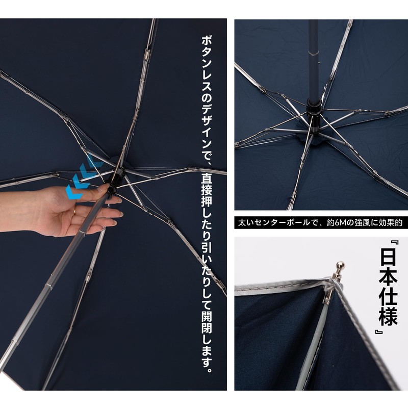 CAGIBEN Ultra Lightweight Mini Umbrella, Folding Umbrella, Sun Protection Umbrella,