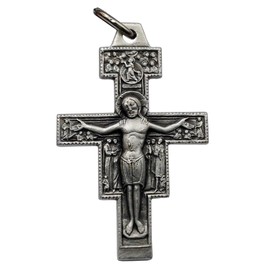 CRUCIFIX OF SAINT DAMIANO (FAITHFUL REPRODUCTION OF THE CRUCIFIX THAT SPOKE TO SAINT FRANCIS OF ASSISI) - 100% MADE IN ITALY