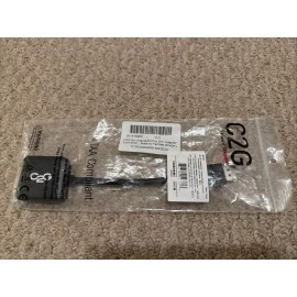 C2G 8 Inch Display Port Male to DVI-D Female Black Adapter Converter Lot Of 5