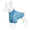 Pet Life Active 'Fur-Flexed' Relax-Stretch Wick-Proof Performance Dog Polo T-Shirt