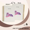 YLZlhb Trendy Funky Preppy Tiger Spiral Notebook Journal, Pink Preppy