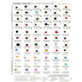 Daniel Smith 66 Color W/C Dot Card