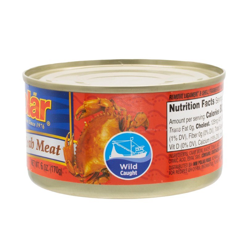 MW Polar Salad Crab Meat, Minced, Perfect for Dips, Ceviche,
