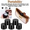 60 Pack Small Sample Containers with Lids, 5ml Amber Glass