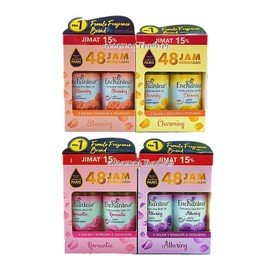 ENCHANTEUR ROLL ON DEODORANT [50ML X 2]
