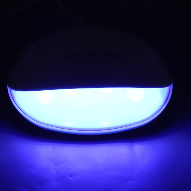 LED Nail Gel Polish Dryer Shell Shaped 12pcs Light Chips