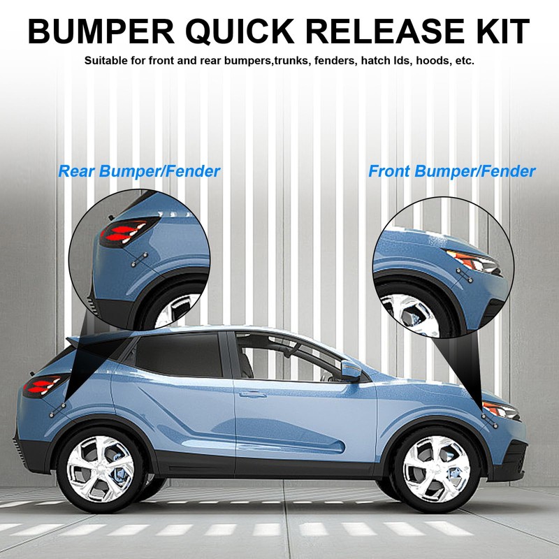 Bumper Quick Release Quick Release Bumper Clips Front Rear Bumper