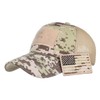 ANNA-KACI Camouflage Trucker Special Tactical Operator Forces USA Flag Patch