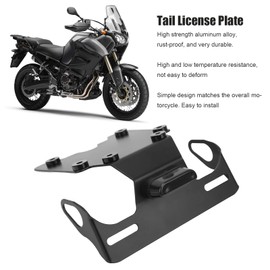 Rear Number Plate Holder, Yctze Motorcycle Rear Number Plate Holder Bracket Aluminium Alloy Replacement for Tenere 700/Rally XTZ700 2019-2022