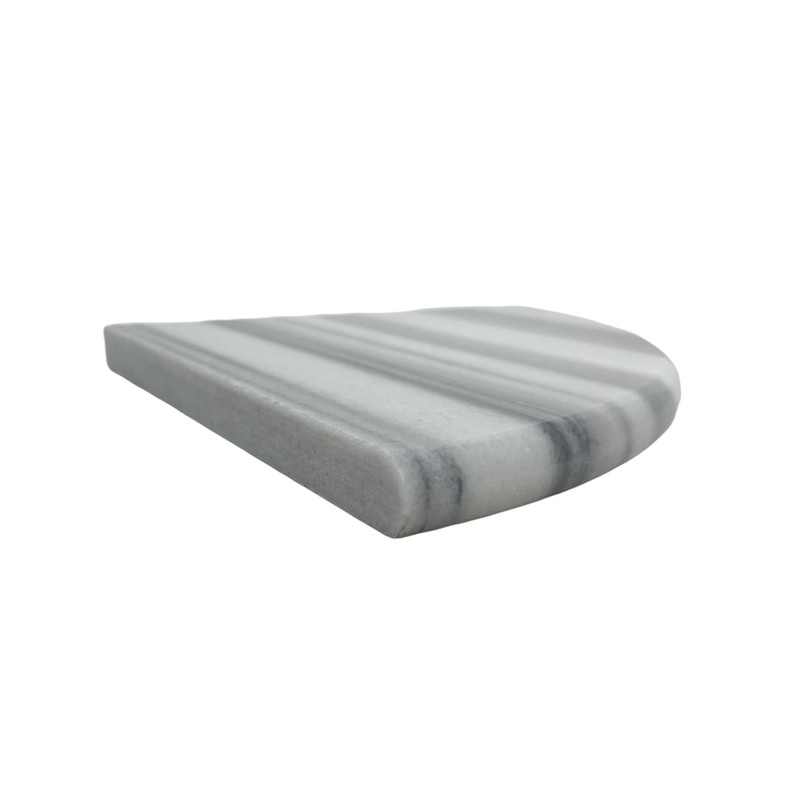 Tenedos Equator Marmara Marble Corner Shelf 9 Inches Polished –