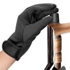 Generic Professional Heat Resistant Hair Styling Gloves - Black, Unisex