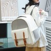 Pet Carrier Backpack Breatheable Mash Pet Carrying Bag Waterproof Portable