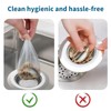 200 PCS Kitchen Disposable Mesh Sink Strainer Bags, Anti-Clogging Drain