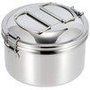 Zebra 152306 Simple II Stainless Steel Lunch Box with Inner