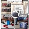 Large Storage Bags 84L Waterproof Heavy Duty Oxford Organizer Bags,
