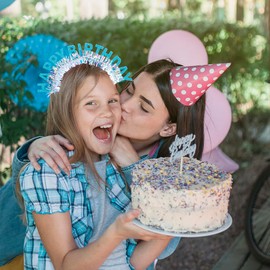 FASOTY Girls Birthday Decorations, Birthday Headband for Women Girls, Happy Birthday Decorations Women Girls Birthday Gifts