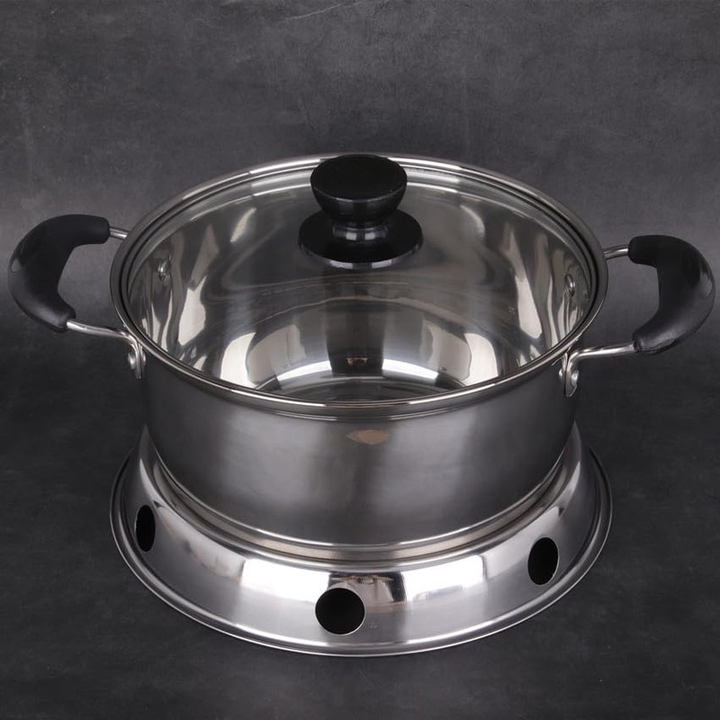 IEUYO Universal Wok Ring Stand - Sturdy Stainless Steel Support