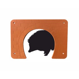 Linic Products UK Made Hedgehog Highway Gate/Surround for Fences, etc. (S7890) Free UK Postage (1, Terracotta)