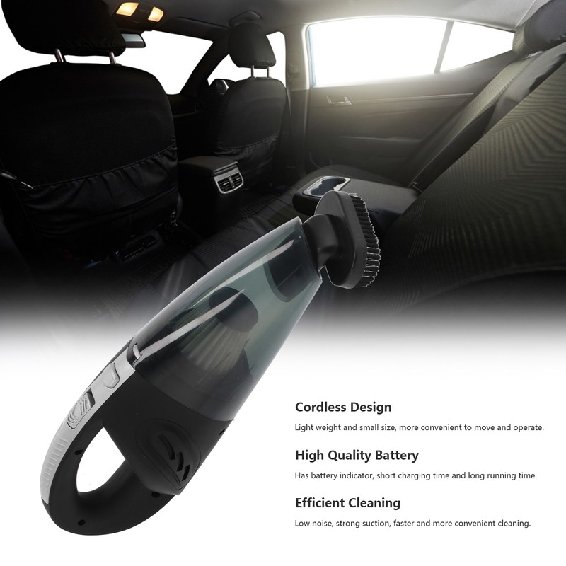 Hand‑Held Vacuum Cleaner Cordless Mini Portable for Home Office Car