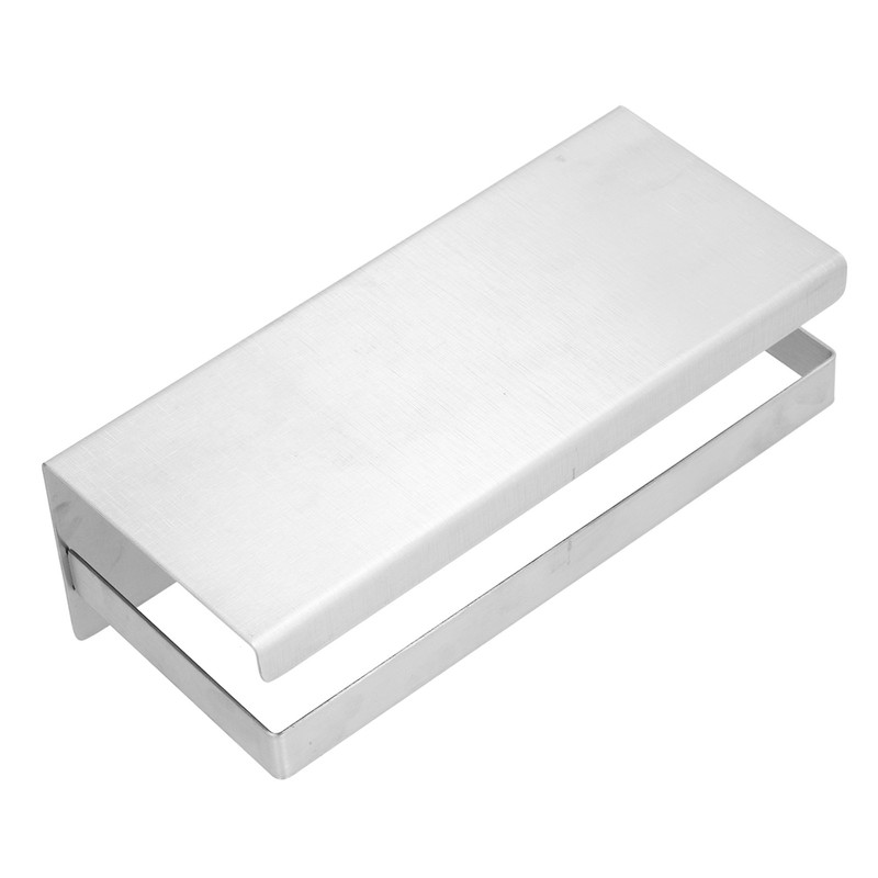 Stainless Steel Shower Rack Waterproof Anti Rust No Drilling Wall