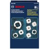 BOSCH 8-Piece Router Template Guide Set RA1128