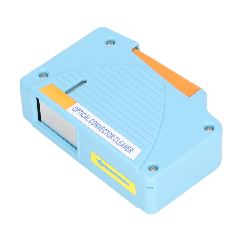Cassette Optical Connector Cleaner Fiber Optic End Cleaning Box for
