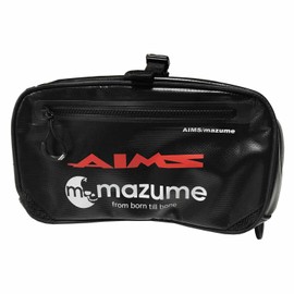 Mazume MZBK-328-01 Beach Bag, MZ x AIMS Wet Style Waist Bag, Black