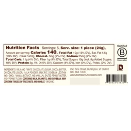 LAKE CHAMPLAIN CHOCOLATES Gift Box-Peanut Butter Chocolates, 4.25 OZ