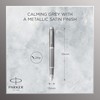 Parker IM Writing Rituals Green Grey Gradient Barrel Chrome Trim
