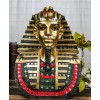 Ebros Large Golden Mask of Pharaoh Egyptian King TUT Bust
