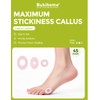 Corn Pads for Toes and Feet - Callus and Corn Relief Pads - Water-Resistant Self-Stick Adhesive - Soft Foam for Friction Protection (45 Count)