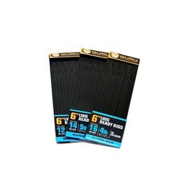 Guru 6" Pole Rigs Ready Tied Hooklength All Patterns and Sizes: LWGS Size 16