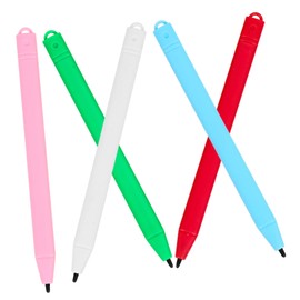 Gatuida 5pcs LCD Writing Tablet Stylus Pen for Touch Screens Pressure Sensitive Compatible Doodle Board and Drawing Tablet for Boys and Girls and Adults Blue Color
