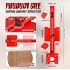 4 in 1 Multifunctional Router Groove Holder, Metric Router Circle