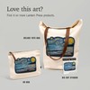 Lantern Press Louisiana, Starry Night, Coastline, 100% Cotton Zipper Pouch,