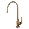 Kingston Brass KS5193NML Magellan Single-Handle Water Filtration Faucet, Antique Brass