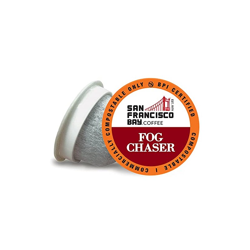 SF Bay Fog Chaser OneCup – 72 Count Compostable Coffee