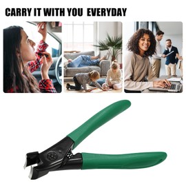 VOCOSTE Professional Nail Clippers for Travel and Home Use Nail Clippers for Thick Nails Stainless Steel Nail Tools 1pcs Green