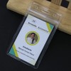 Sormasha Porta Gafete o Credencial, PVC Alta Transparencia Calibre S10