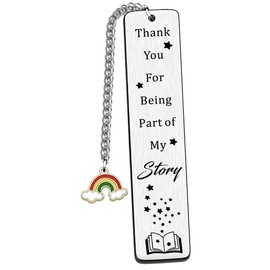 Thank You Gifts for Women Men Teacher Appreciation Bookmarks for Book Lovers Graduation Gift for Teachers Christmas Birthday Going Away Gifts for Coworker Best Friend