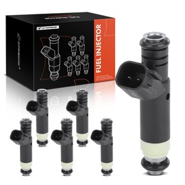 A-Premium Fuel Injectors Compatible with Ford Ranger 2001-2008 & Mazda B3000 2001-2007, V6 3.0L, GAS, Set of 6, Replace# 4G1428