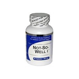 Not-So-Well I (90 Capsules) - Concentrated Herbal Extract - Dietary Supplement - 2 Pack