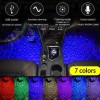 XUKEY 4x Roof Ceiling Car Footwell Interior USB RGB Atmosphere