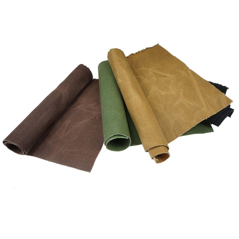 16 oz Waxed Canvas Fabric, Nature Duck Canvas Fabric Textile