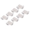 8PCS L Shaped LED Light Strip Connectors 4 Pin 10mm