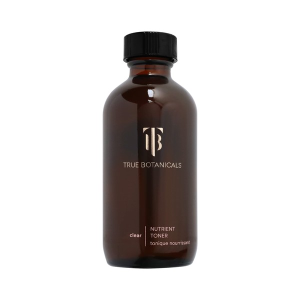 True Botanicals - Organic Clear Nutrient Face Toner | Clean, Non-Toxic, Natural Skincare (4 fl oz | 120 ml)