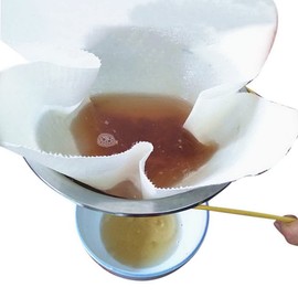 AKNPMHT Oil Strainer Paper, Commercial Non-woven Oil Strainer Paper. Size: 7.9 inches (20/25/30/35/35 cm) Width x 32.8 ft (10 m) Length 11.8 x 15.8 inches (30 x 30 cm) / 15.8 inches (40 cm) x 15.7